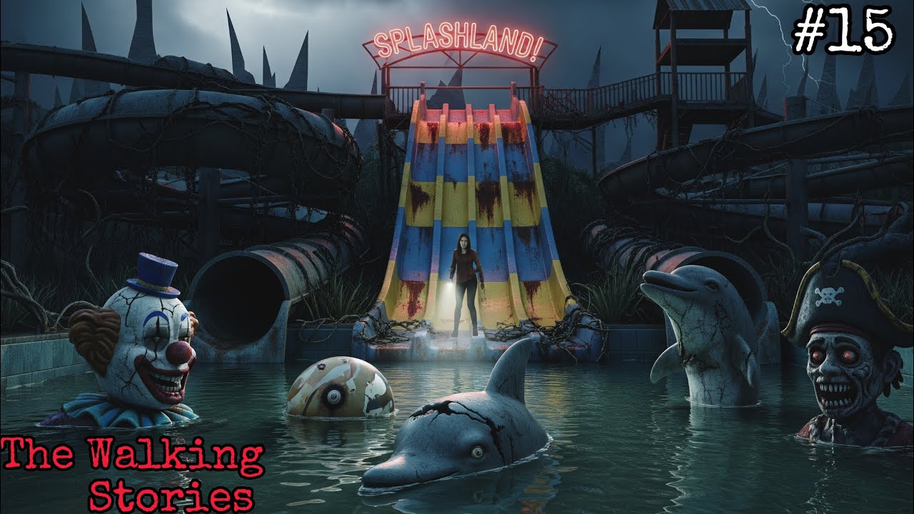 WATERPARK SCARY STORIES WHILE WALKING ON THE STREETS OF ITALY | THE WALKING STORIES 