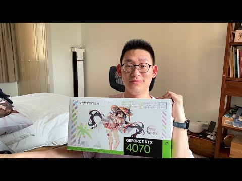 I bought a RTX 4070 (Waifu Edition)