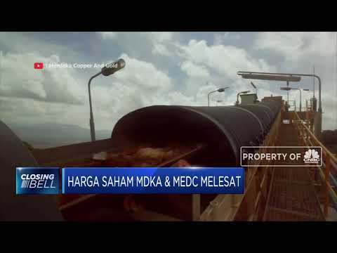 Harga Saham MDKA & MEDC Melesat