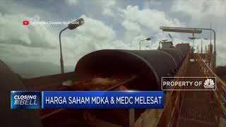 Harga Saham Mdka & Medc Melesat