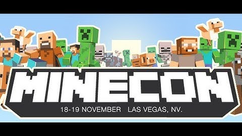 MineCon 2011 Minecraft History Keynote Intro (offscreen)