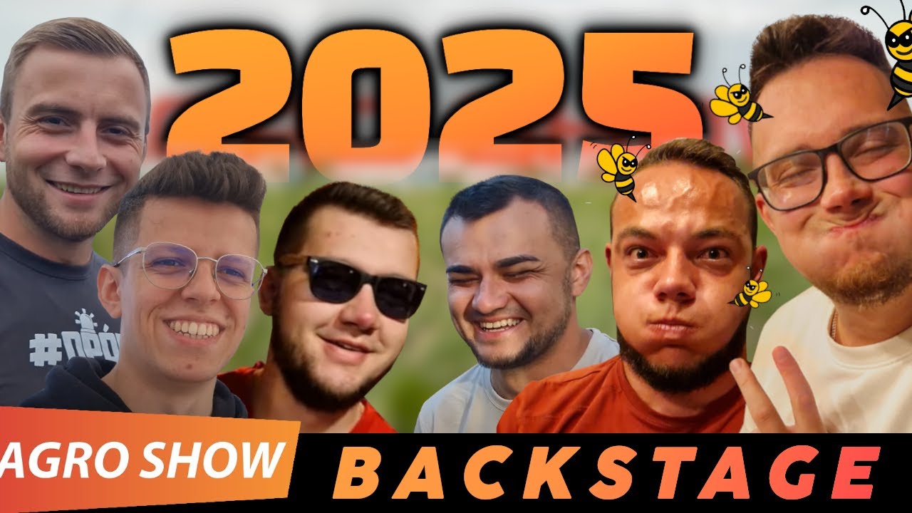 MST na AGRO SHOW - BEDNARY 2025 - BACKSTAGE🤣