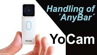 YoCam #6: How to handle the Mofily YoCam 'AnyBar' Mounting Bar of versatile Action Life Camera