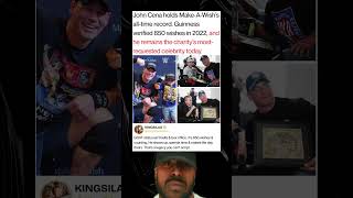 John Cena Holds Make-A-Wishs All-Time Record. Guinness Verified 650 Wishes In 2022