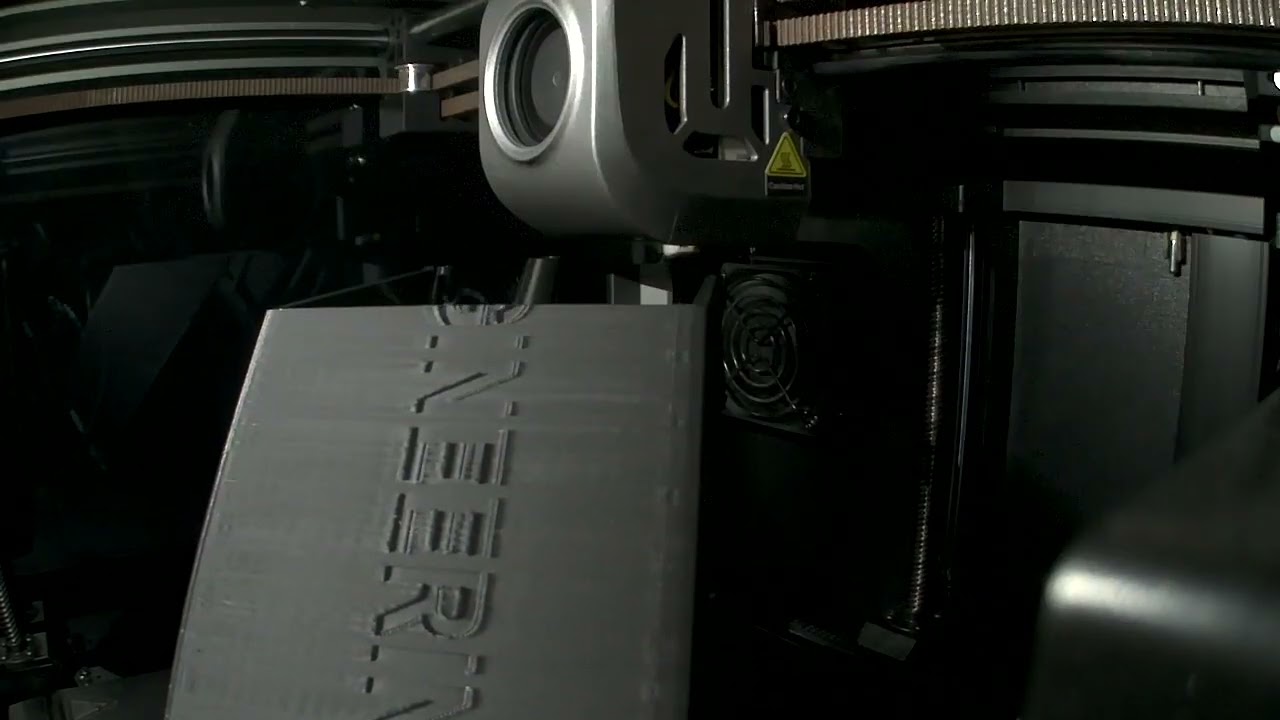 Timelapse 3D Print HO scale model train rolling stock transport box