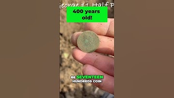 400 year old coin & Musket Ball! Metal Detecting Discovery