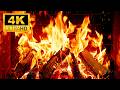 The MOST Beautiful Fireplace Ambience Crackling Fire Sounds Warm Embers Fireplace 4K 