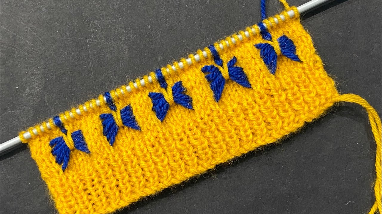 Easy and Beautiful Two Colour Baby Sweater Design 235 * YouTube