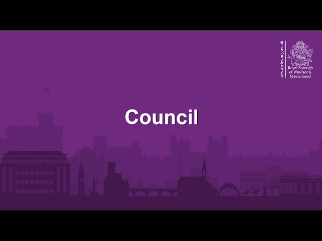 RBWM Council - 13 July 2026