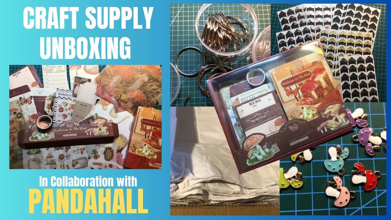 Распаковка товаров для рукоделия — совместно с PandaHall