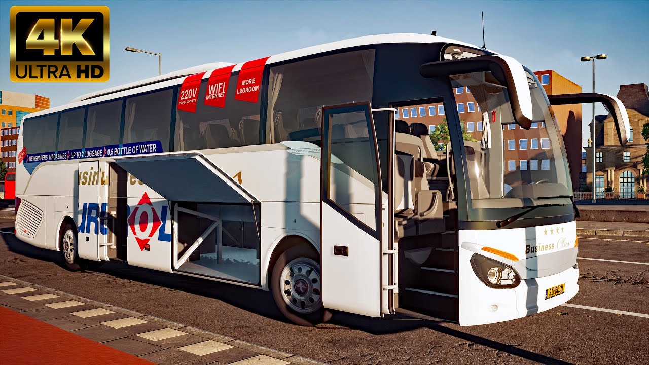 Fernbus Simulator |  Comfort Class HD | 4K Ultra HD |  GAMEPLAY !