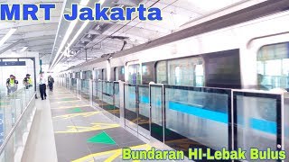 UJI COBA MRT JAKARTA 2019 🚅 | Pertama Kali Naik MRT Jakarta
