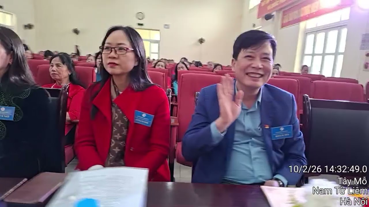 ĐẠI HỘI CHỮ THẬP ĐỎ P- TÂY MỖ.                             VN CHÀO MỪNG  - ĐVN - TDP NGANG. 