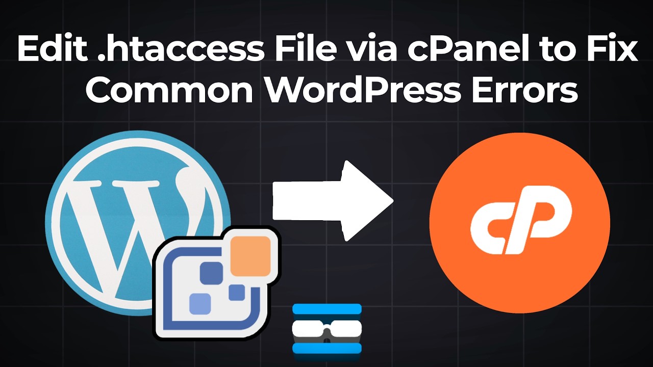 How to Edit .htaccess File via cPanel to Fix Common WordPress Errors ...
