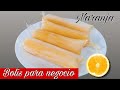 Como Hacer bolis para negocio / Bolis de Naranja en español