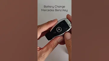 Battery Change Mercedes Benz Car Key 