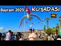 KUŞADASI AYDIN TÜRKİYE | 22 April 2023 | Lively Day in Kuşadası | Happy Kids Carnival | 4k UHD 60fps