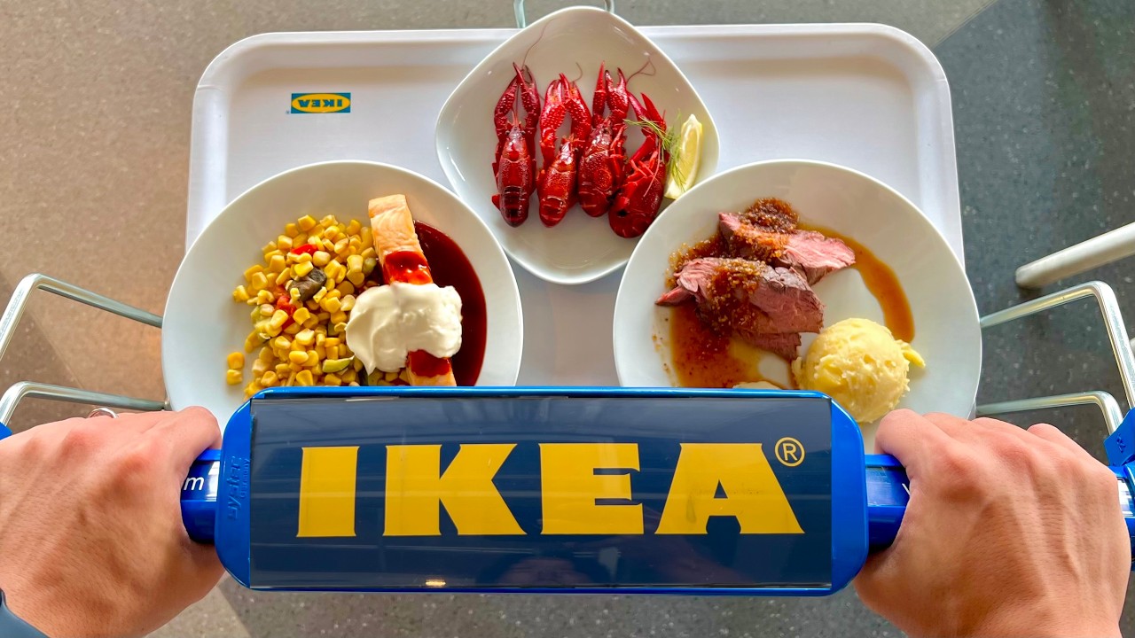 Посещение ресторана IKEA в Японии