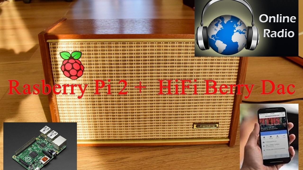 Radio HiFi Raspberry Pi using Volumio 2 YouTube