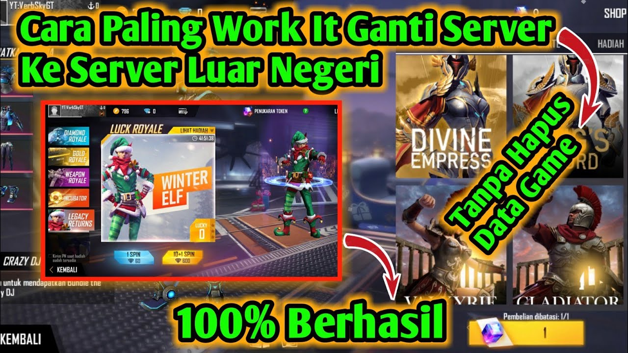 Work It Cara Pindah Server Free Fire Ke Server Luar Negeri Tanpa Hapus Data