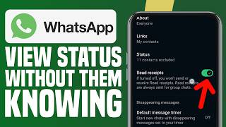 How To View WhatsApp Status Without Them Knowing - Easy Tutorial