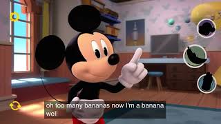 Mickey Goes Bananas For Bananas