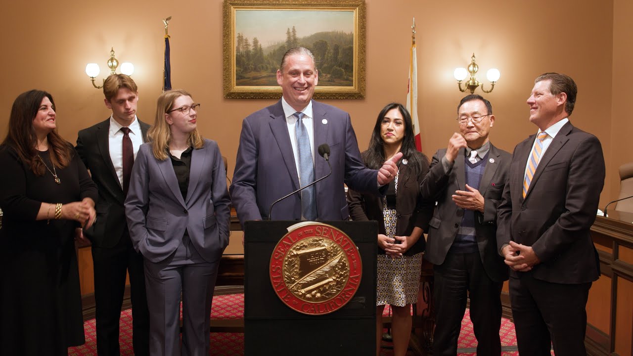 Senator Tony Strickland Oath of Office Press Conference