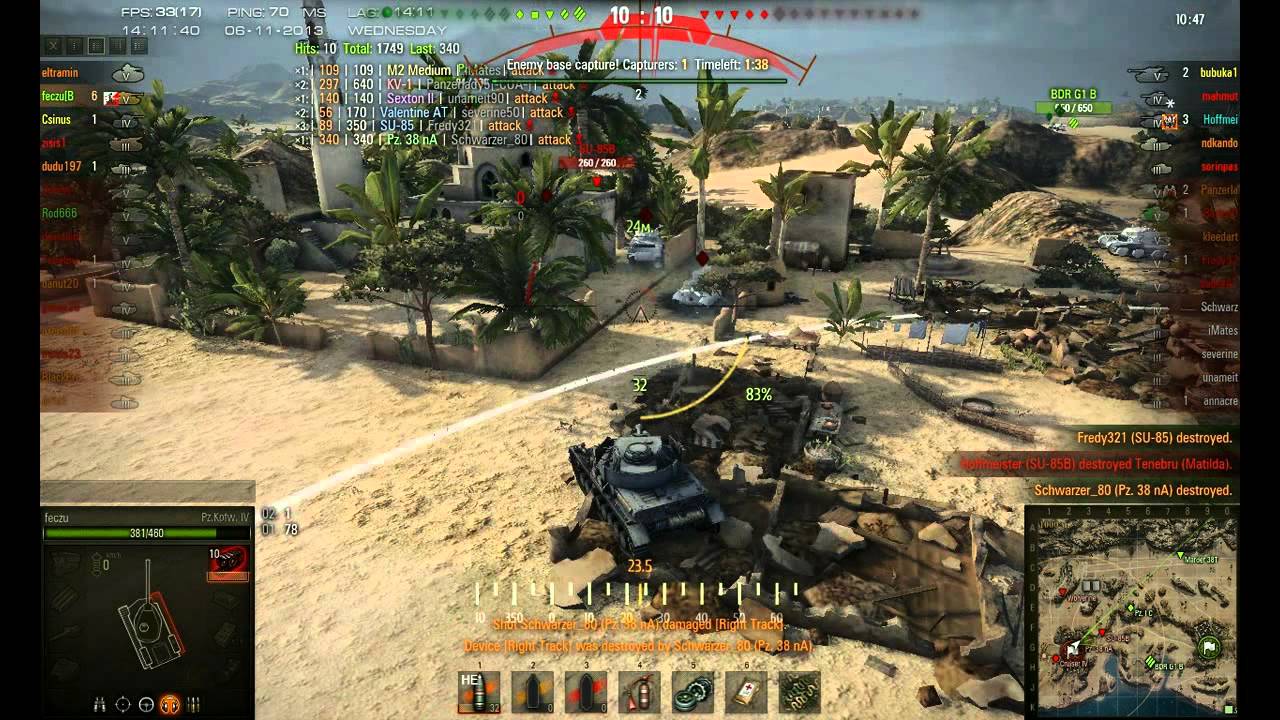 medallion pool furniture WoT 0.8.9 - PzKpfw IV - Airfield - 