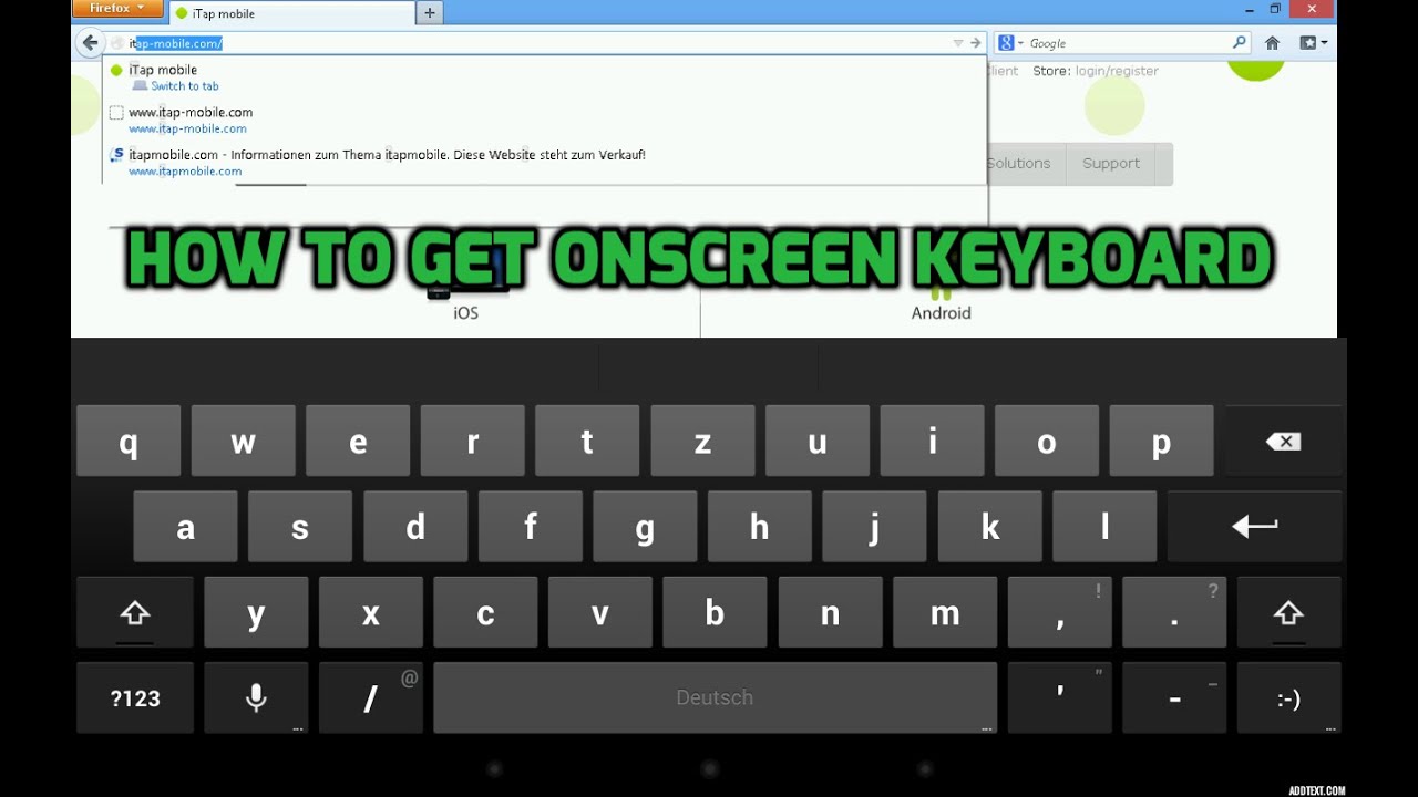 How To Enable Onscreen Keyboard On Android Box