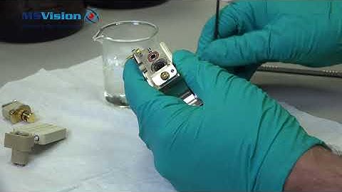 Waters Xevo TQ-S - How to clean the source block