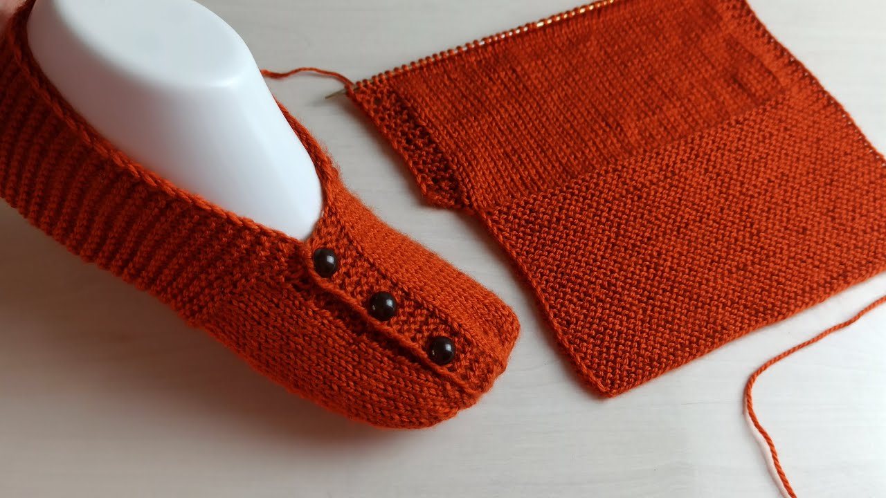 DÜĞME DETAYLI KOLAY PATİK YAPILIŞI