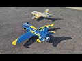 FMS 'Viper' 70mm EDF trying to catch a 64mm Futura: Flight Fifteen