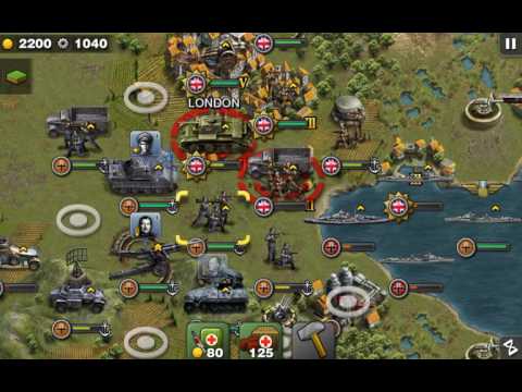 Прохождение Glory of Generals за Ось: операция морской лев