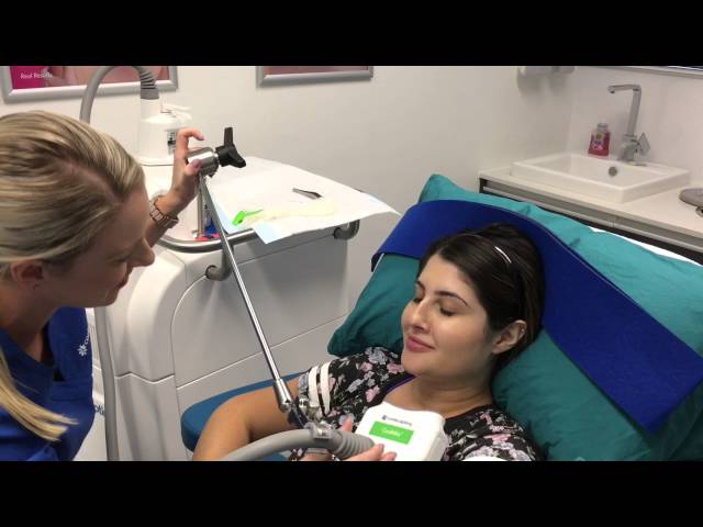 Thank you to our client who let us video her having a Coolmini treatment to  her mons pubis. Video 1: Coolmini going on. Coolsculpting is a fabulous