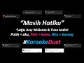 Arsy Widianto, Tiara Andini - Masih Hatiku (Karaoke Duet Version) | Part Cowok Only | Cover