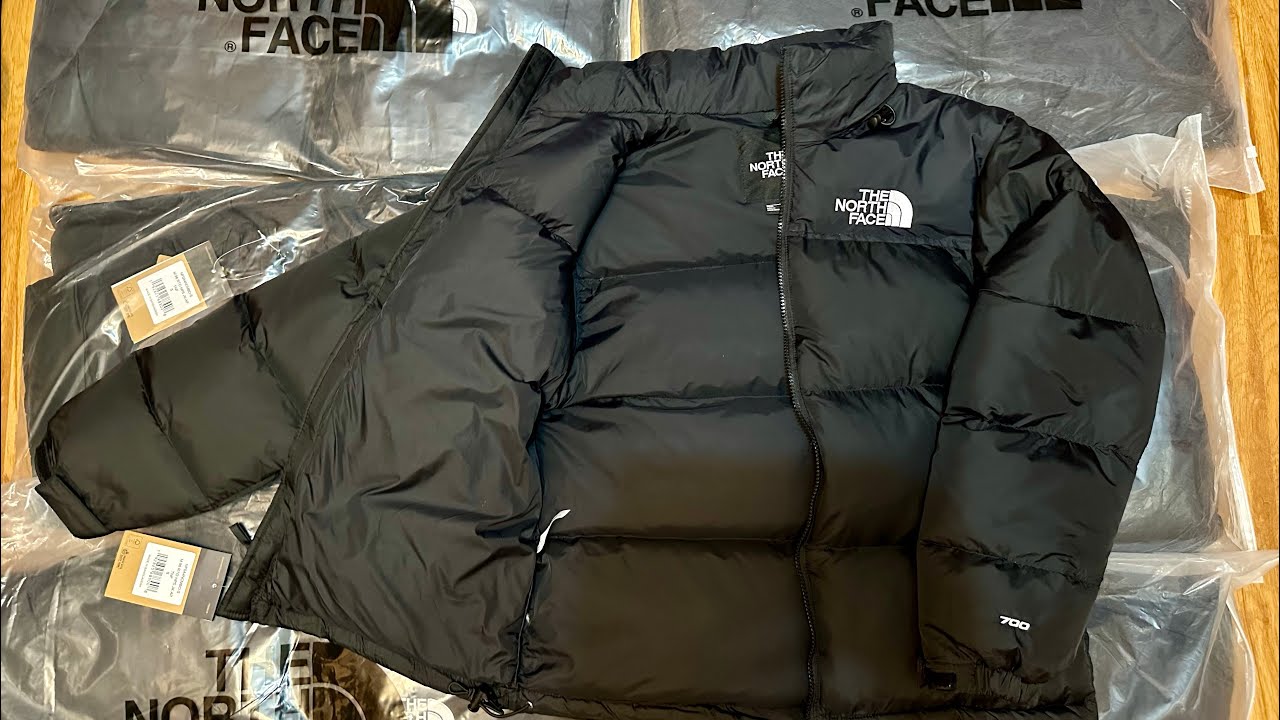 Пуховик The north face 700 original качество - YouTube