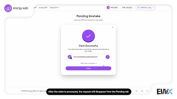 Energy Web Liquid Staking - Claim Unstake Tutorial