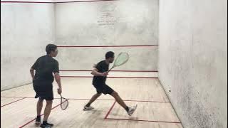 Ramadan Tournament Finale - Ramy Ashour vs Hussein Hisham - Racket Face Improvisation