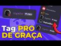 ✨ DESTAQUE Seu Perfil: Consiga a TAG PRO Exclusiva no Discord!
