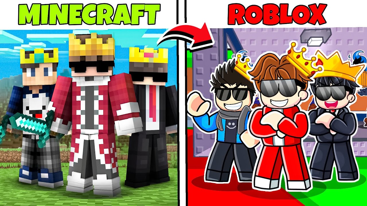 Я ИГРАЛ В MINECRAFT, но В ROBLOX....