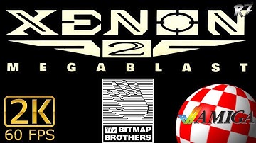 Xenon 2 Megablast  | Amiga | Intro & Gameplay | 2K 1440p 50FPS
