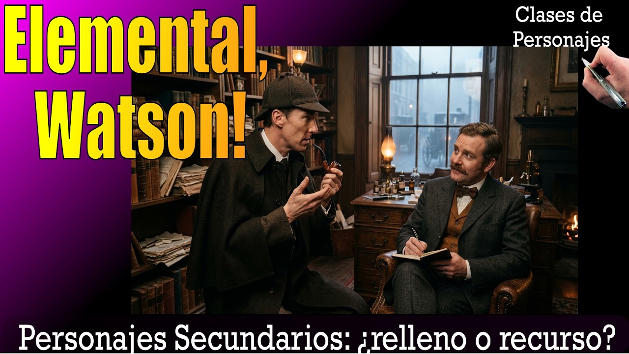 PERSONAJES SECUNDARIOS: ¿RELLENO O RECURSO? #narrativa #escritores #personajes