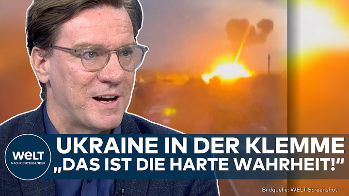 PUTINS KRIEG: Russland überzieht Ukraine erneut mit Luftangriffen! "Das sind auch Kriegsverbrechen!"