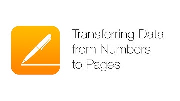 Office Tutorials - Copying, Pasting, and Formatting a Numbers Graph (iWork Pages 