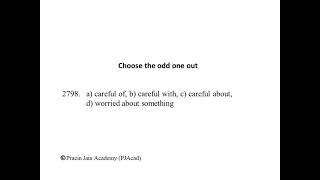 Vocabulary to develop quality writing skills (2791-2800)