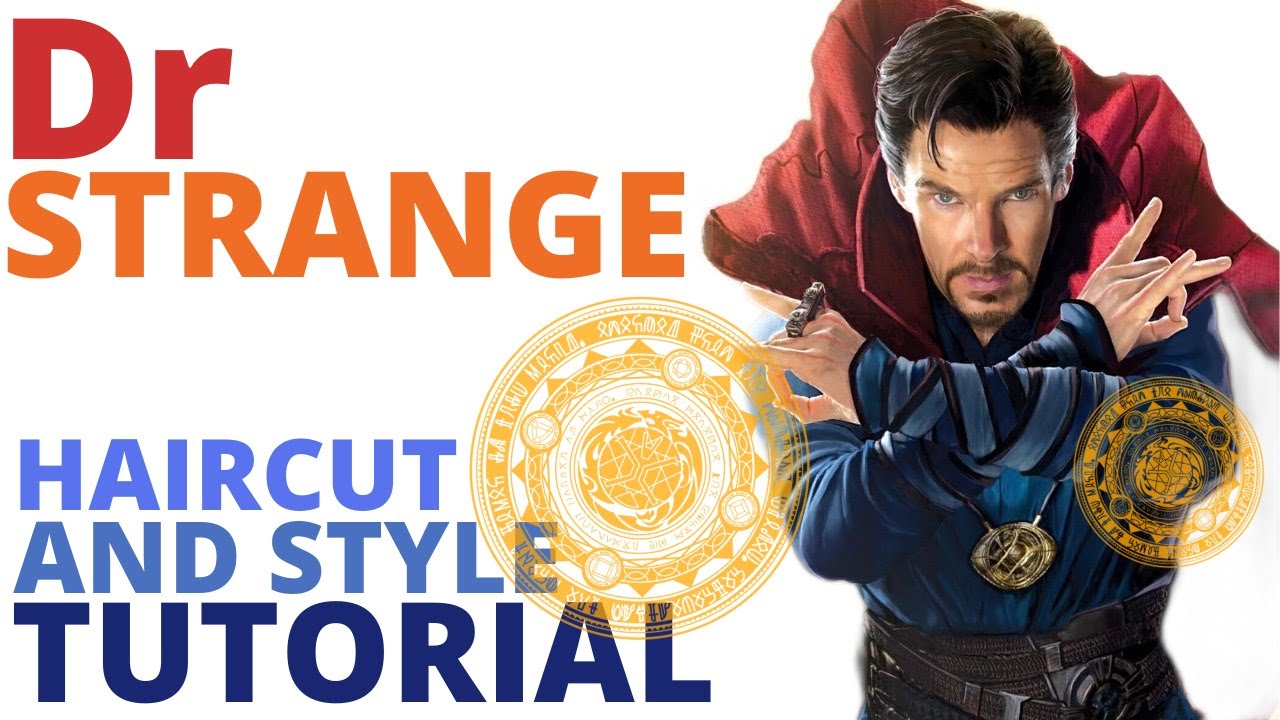 DOCTOR STRANGE HAIRCUT in MULTIVERSE of MADNES, Tutorial (POMPADOUR)  BENEDICT CUMBERBATCH - YouTube
