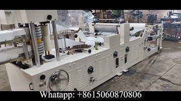 Good price automatic table napkin tissue paper making machine