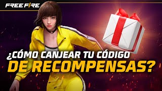 Canjear Tus Códigos De Recompensas Garena Free Fire Latam