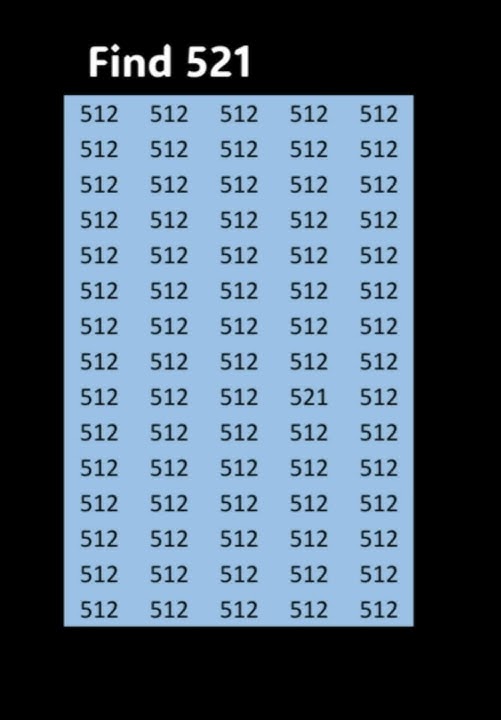 #viral #puzzle #find #trending  find it no. #521