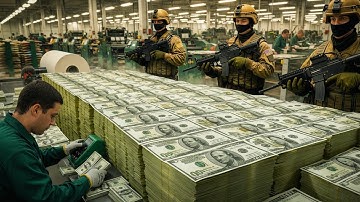 Inside the Dollar Factory: How the World’s Most Secure Currency Is Made (Full Process)